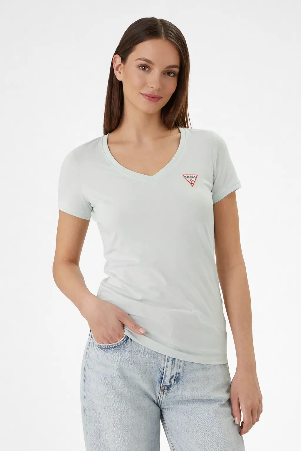 t-shirt damski  - Slim fit