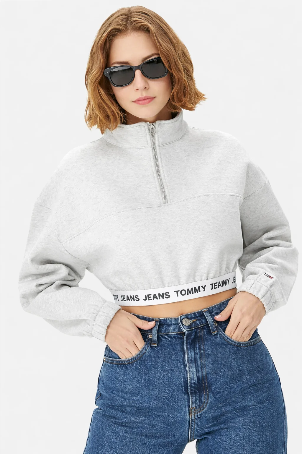 bluza damska  - Cropped Fit